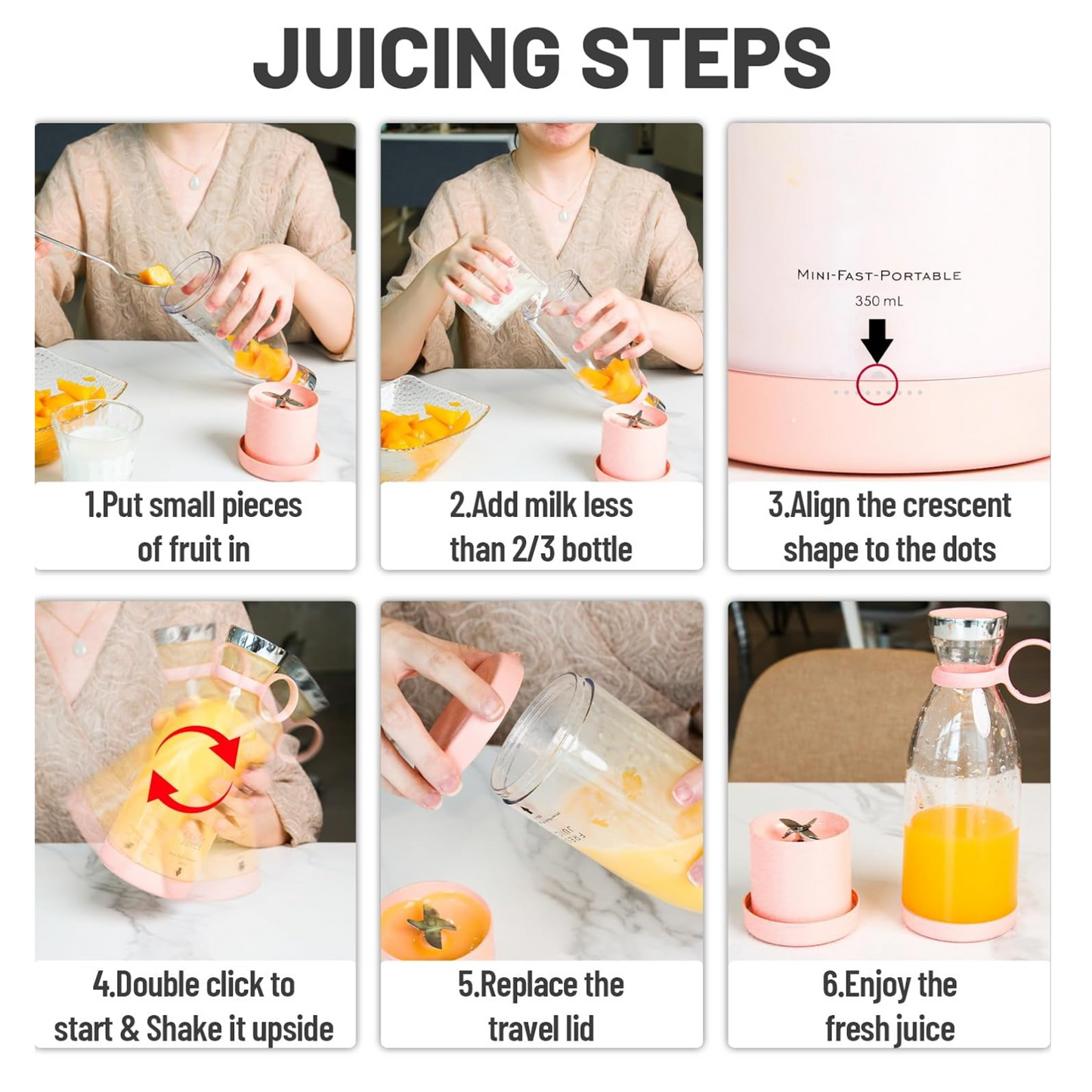 Easy FreshBlend the Perfect Mini Blender On-The-Go